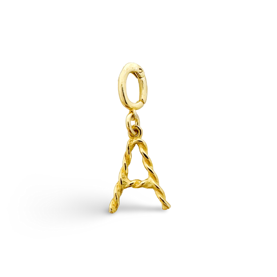 Alphabet Classic Gold Charms: B