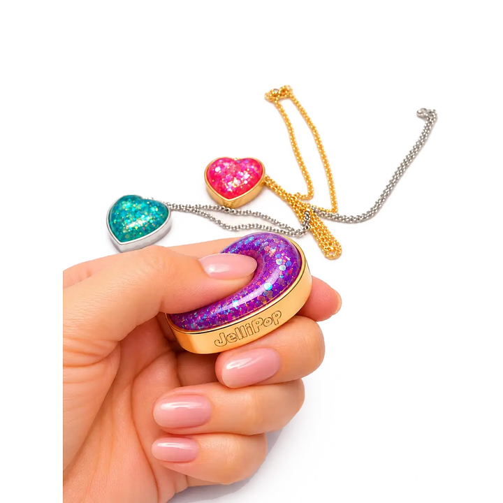 Violet Dream JelliPop Squish Necklace