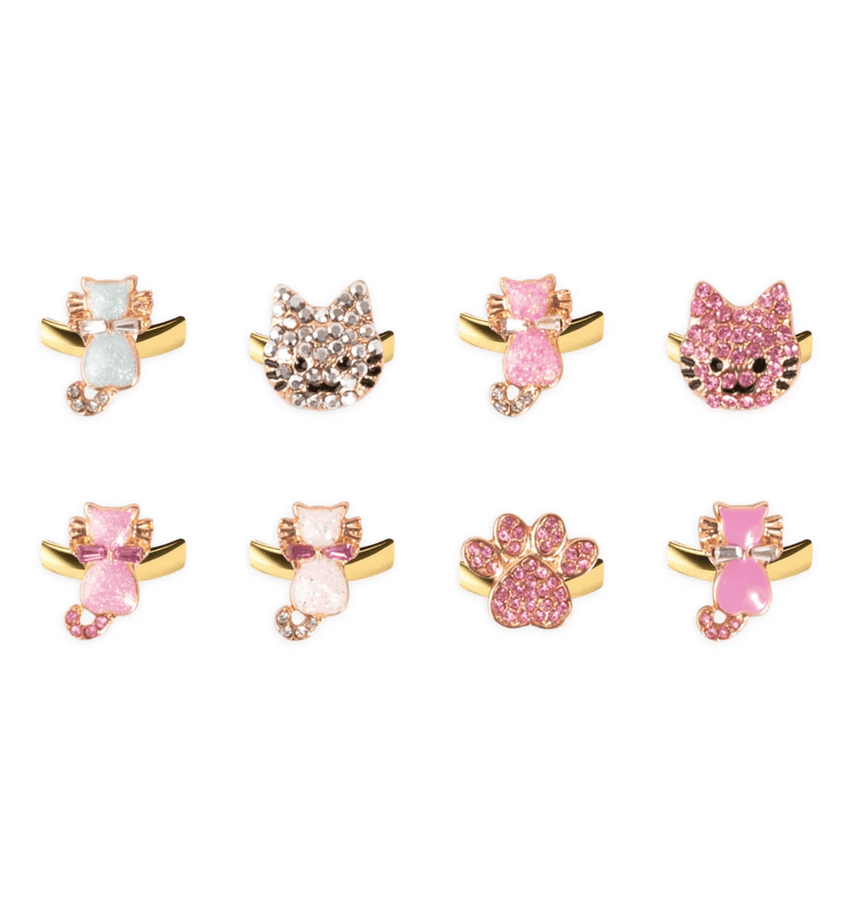 Fancy Feline Spinner Rings