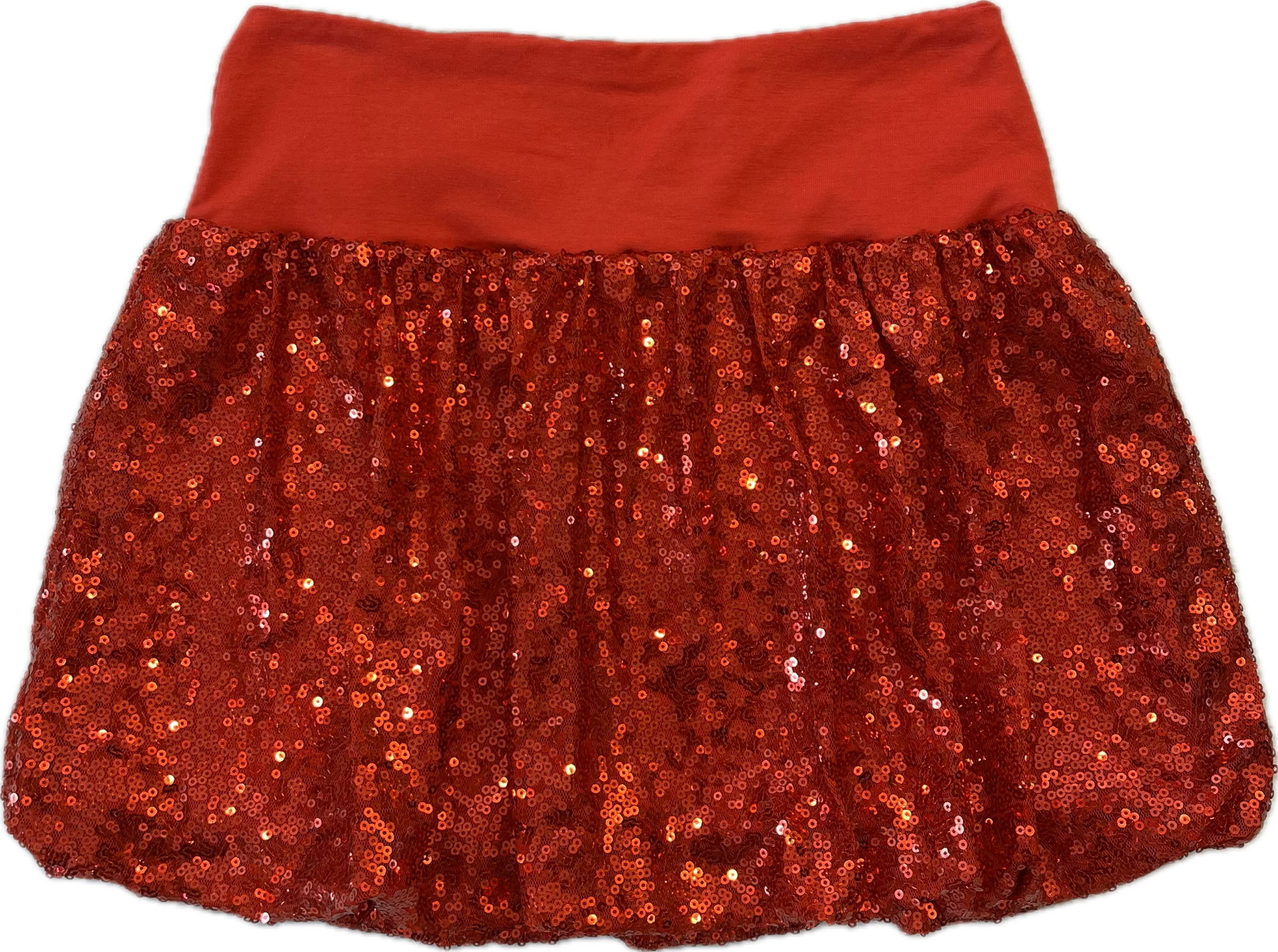 Red Bubble Skirt