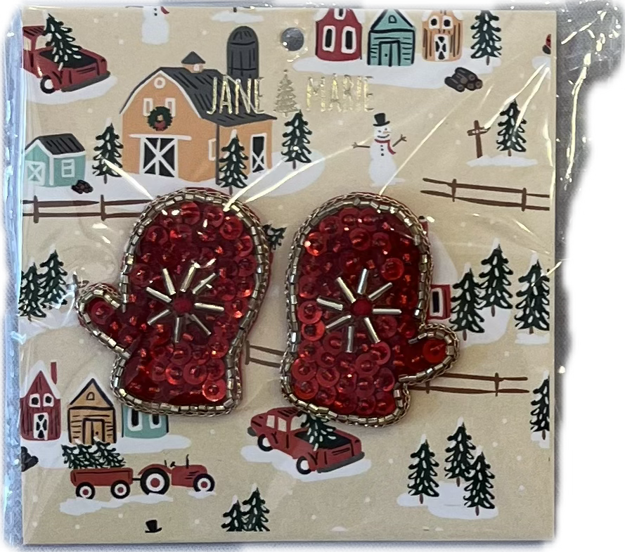 Jane Marie Christmas Earrings