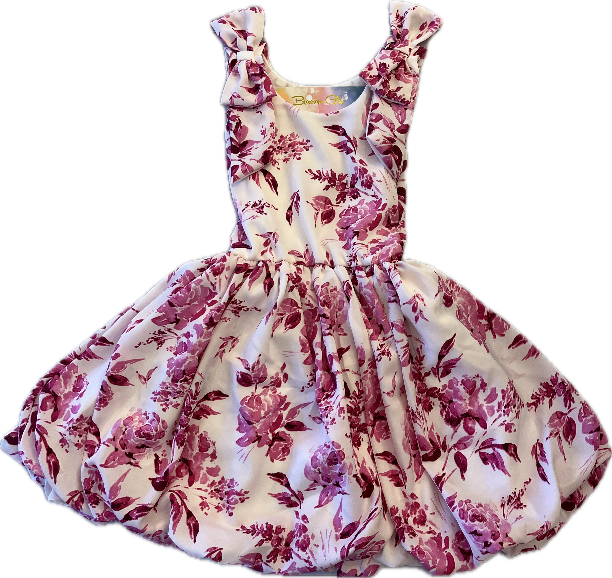 Pink Flower Dress