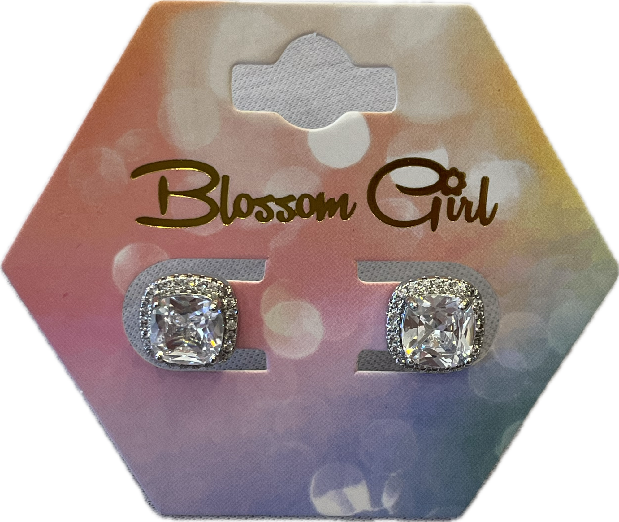 Clear Rhinestone Studs