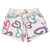 Mix Heart Drawstring Shorts