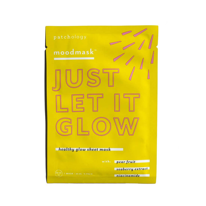 MOODMASK JUST LET IT GLOW FACIAL SHEET MASK