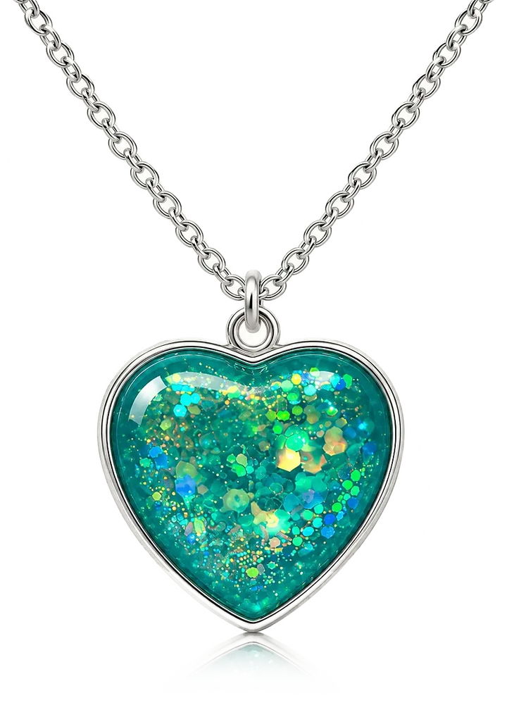 Ocean Calm JelliPop Squish Necklace