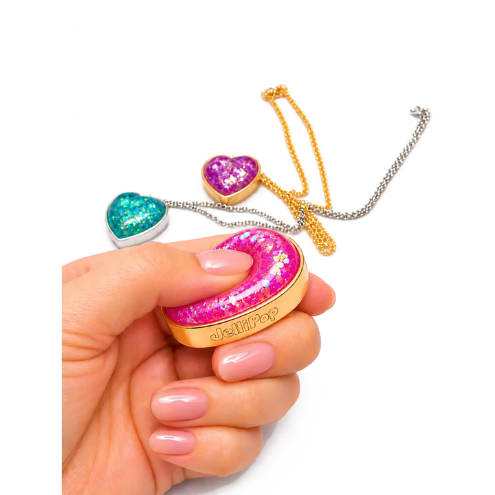 Pink Bliss JelliPop Squish Necklace