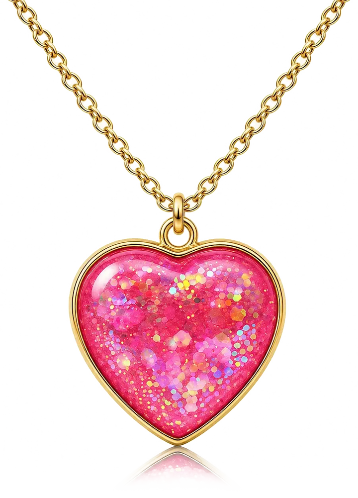 Pink Bliss JelliPop Squish Necklace