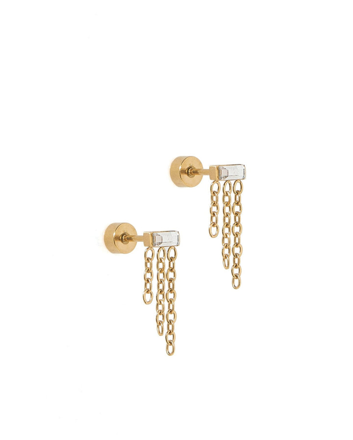 Becca Screwback Stud Earrings