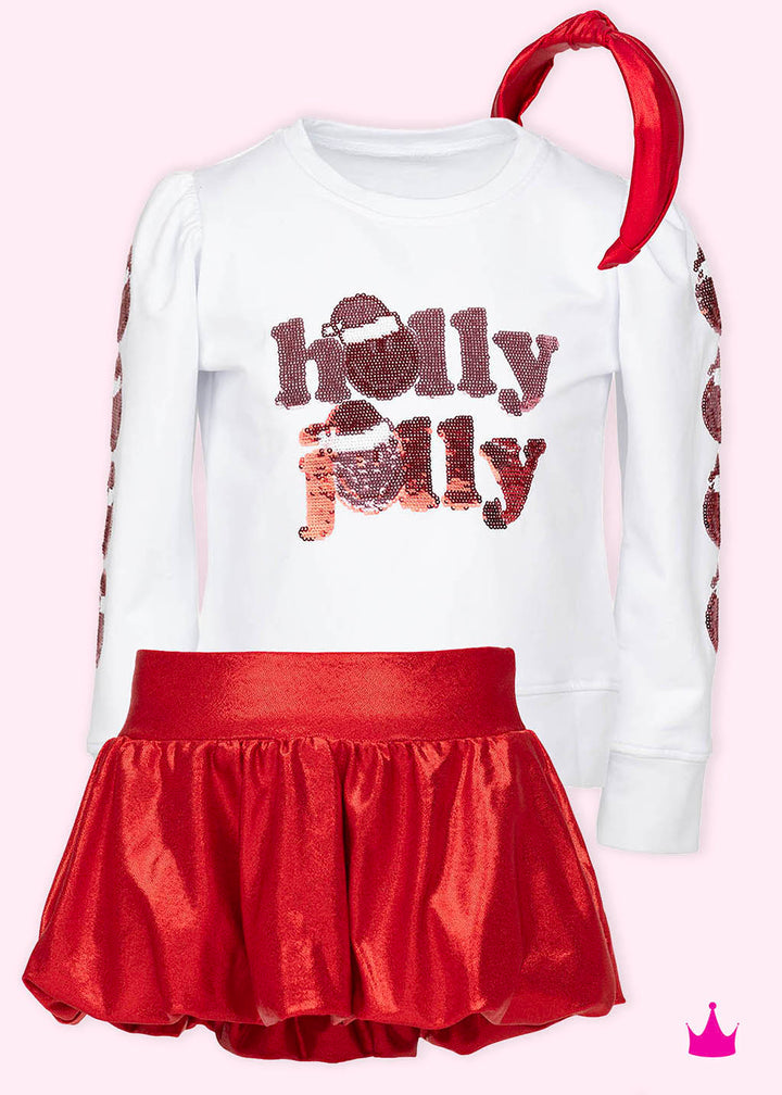 Red Bubble Skort