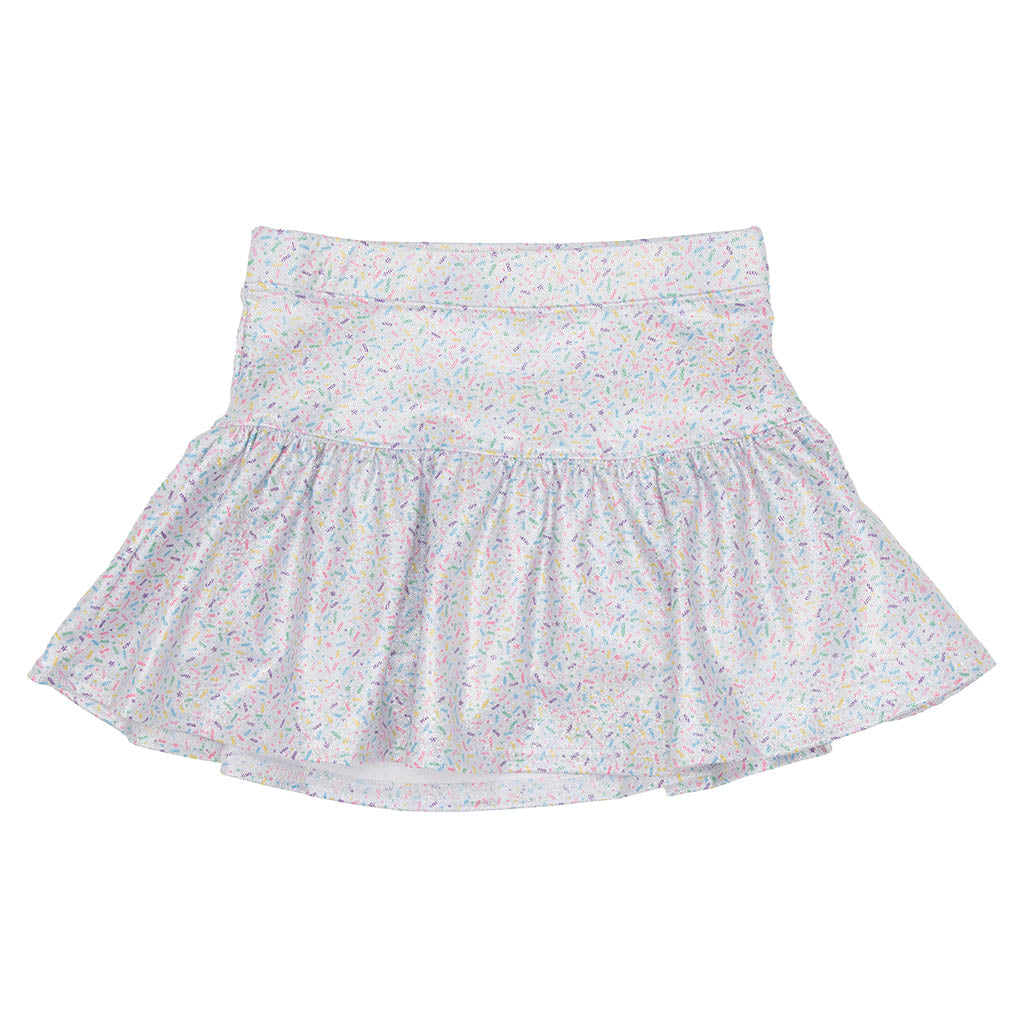 Shimmer Sprinkles Gathered Skort
