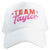 Team Taylor Hat White