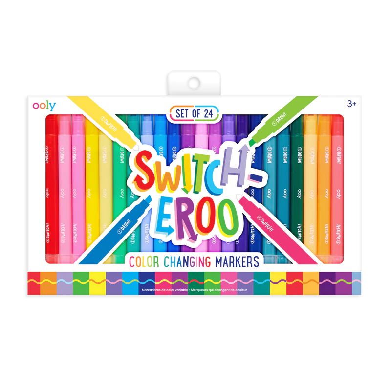 switch-eroo color changing markers - set of 24